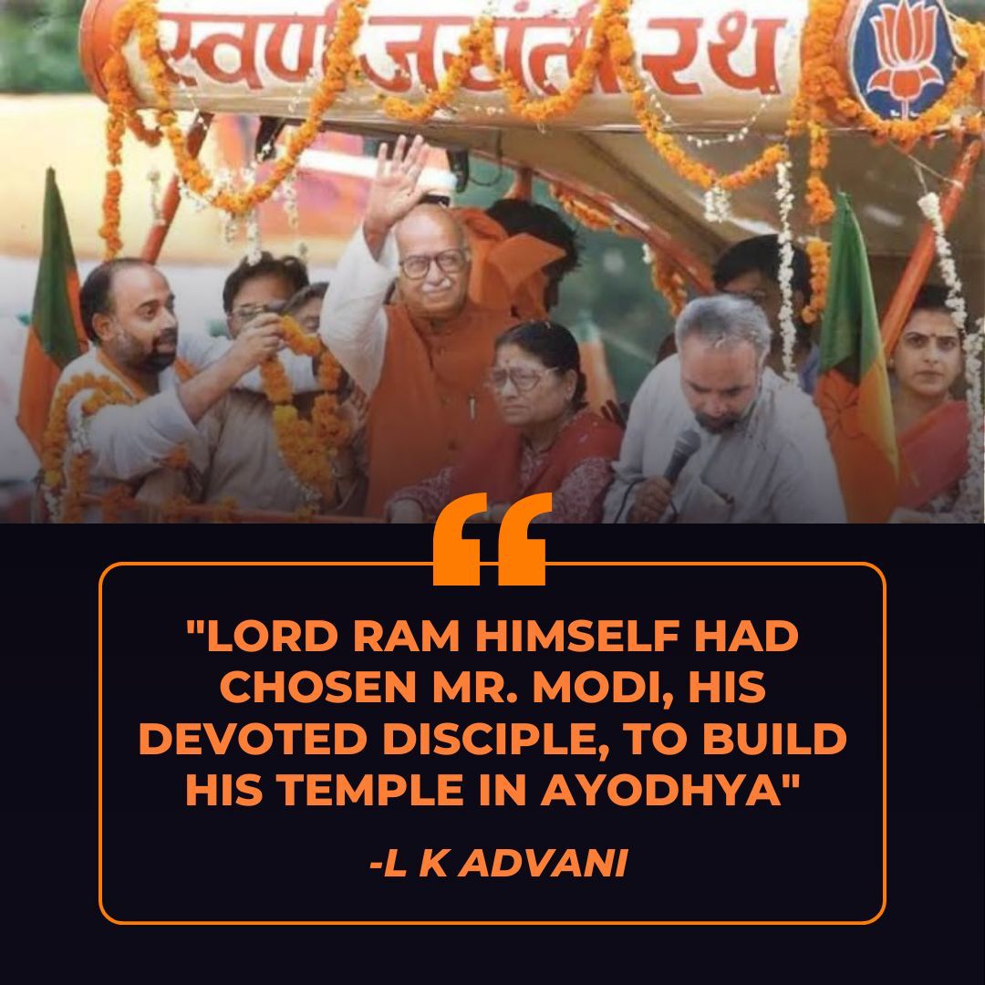 Modi fulfils his destiny 🕉️
